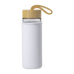 Locamb wit  glazen fles 