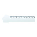 Couler 15 white  15 cm ruler, house 