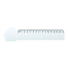 Couler 15 blanc  règle 15 cm, maison 