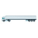 Trucker 30 white  30 cm ruler, truck 