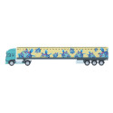 Trucker 30 blanc  règle 30 cm, camion 