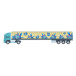 Trucker 30 blanc  règle 30 cm, camion 