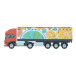 Trucker 15 wit  liniaal van 15 cm, vrachtwagen  