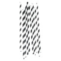 StriStraw zwart wit rietjes set 