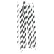 StriStraw noir blanc set de pailles 