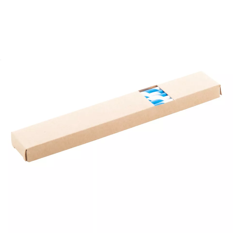 StriStraw blue white straw set 
