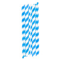 StriStraw blauw wit rietjes set 