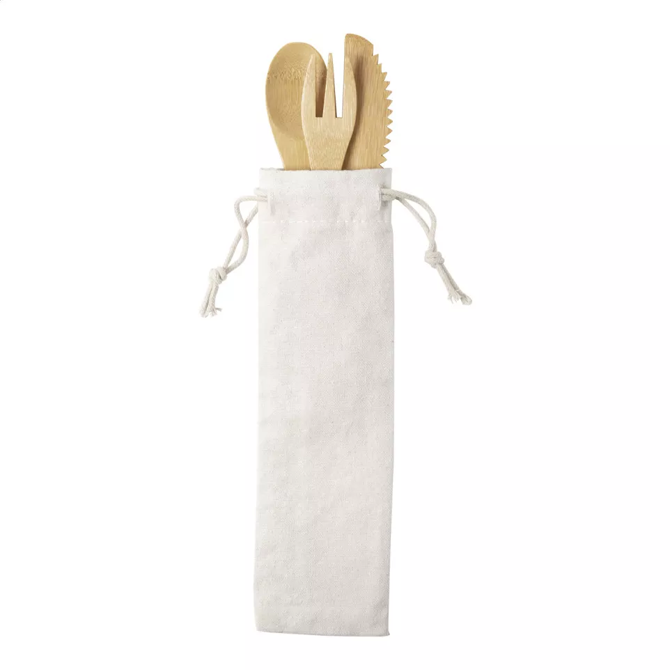 Bomino natural  cutlery set 