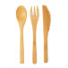 Bomino natural  cutlery set 