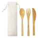 Bomino natural  cutlery set 