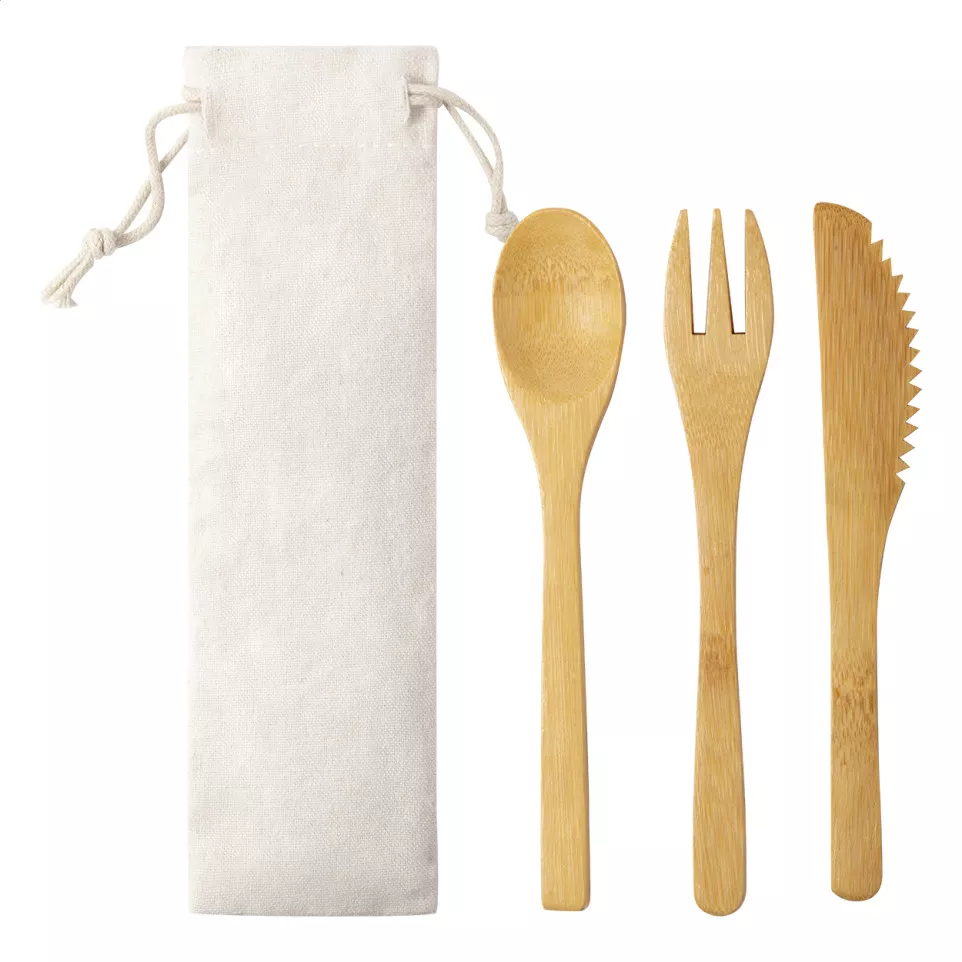 Bomino natural  cutlery set 