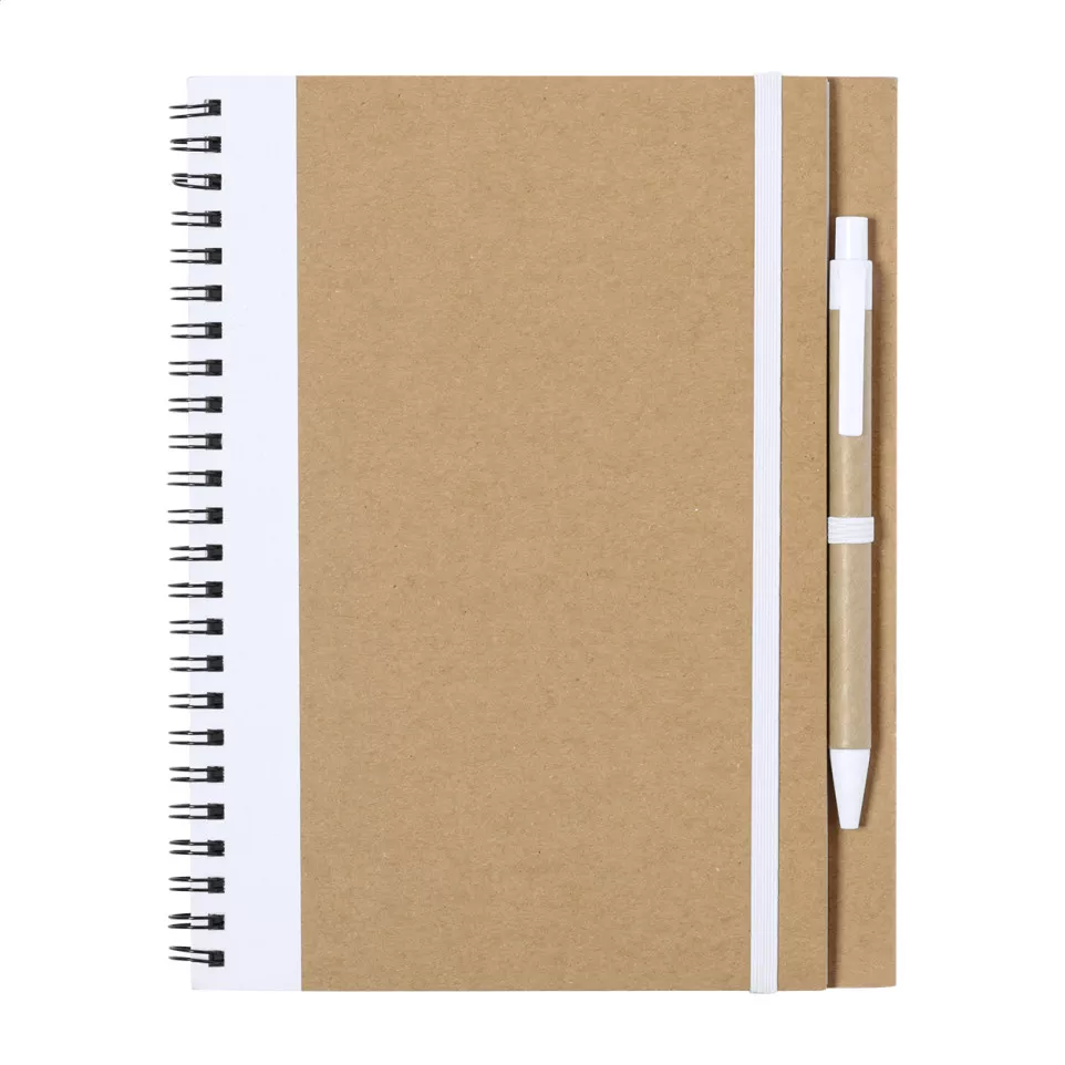 Platanus A5 white natural notebook 