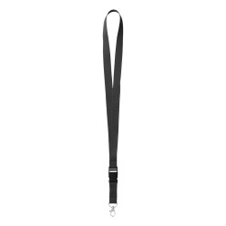 Devent black  lanyard 