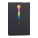 Exclam noir  bloc-notes feuilles adhésives 