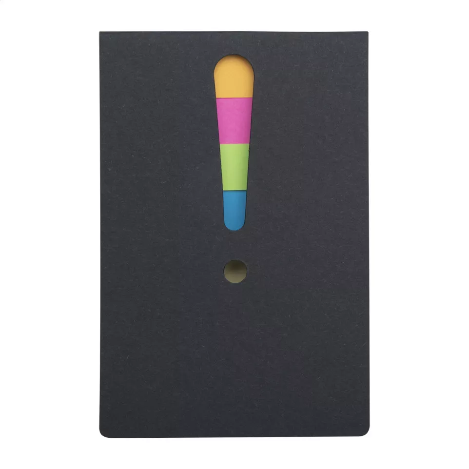 Exclam noir  bloc-notes feuilles...