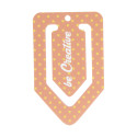 Marxy white  bookmark 