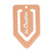 Marxy white  bookmark 