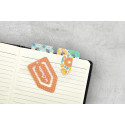 Marxy white  bookmark 