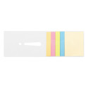 Exclam white  sticky notepad 