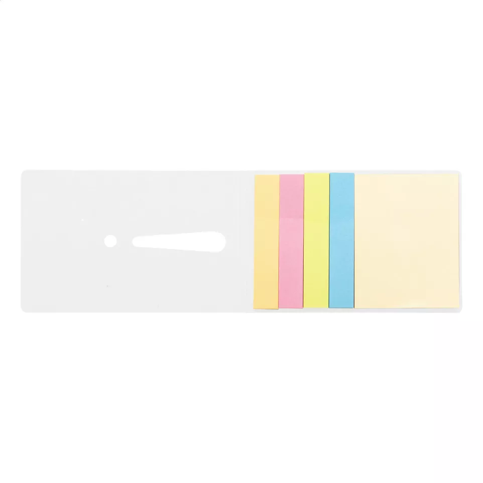 Exclam white  sticky notepad 