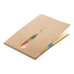 Exclam beige  sticky notepad 