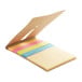 Exclam beige  bloc-notes feuilles adhésives 