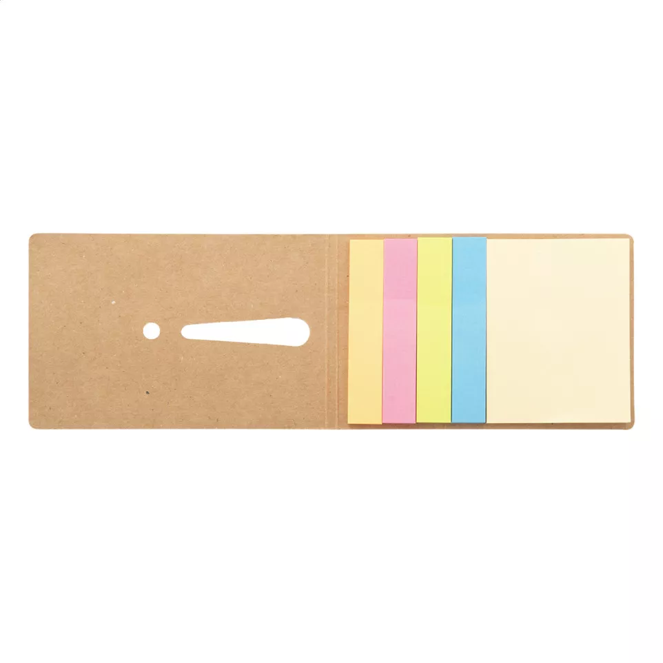 Exclam beige  sticky notepad 