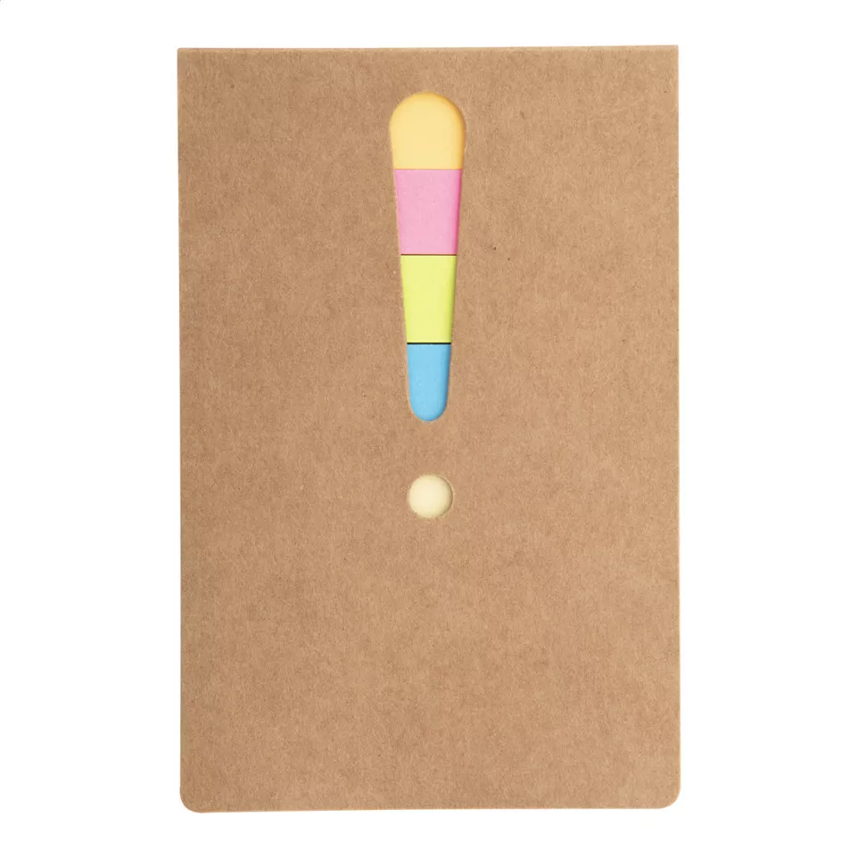 Exclam beige  bloc-notes feuilles...