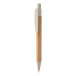 Boothic beige natuurlijk bamboe balpen 