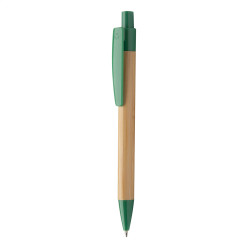 Colothic green natural bamboo ballpoint pen 