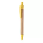 Colothic jaune naturelle stylo à bille en bambou 