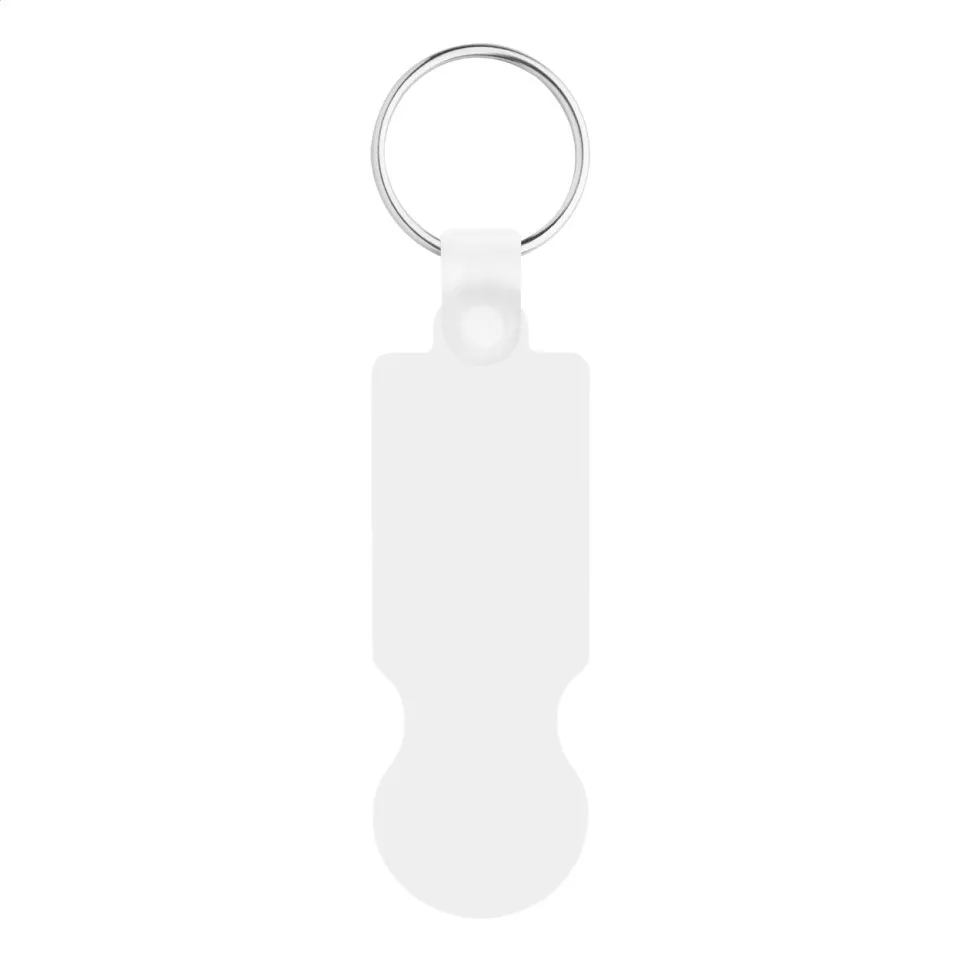 ColoCart blanc  porte-clés jeton 