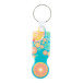 ColoCart white  trolley coin keyring 