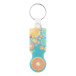 ColoCart white  trolley coin keyring 