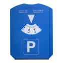 ScraPark blauw  parkeerschijf 
