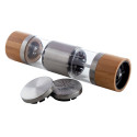 Muntok natural  salt and pepper mill 