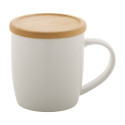 Hestia white  porcelain mug 