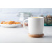 Hestia white  porcelain mug 
