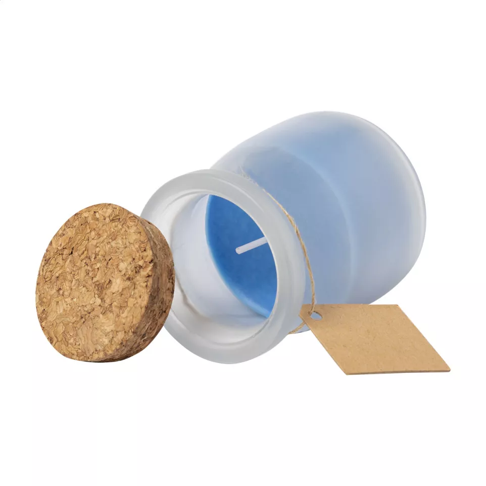 Corscent bleu  bougie, océan 