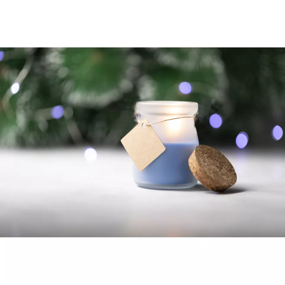 Corscent blauw  kaars, oceaan 