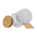 Corscent white  candle, vanilla 