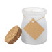 Corscent white  candle, vanilla 