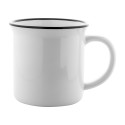 Woodstock Subo noir blanc mug vintage 