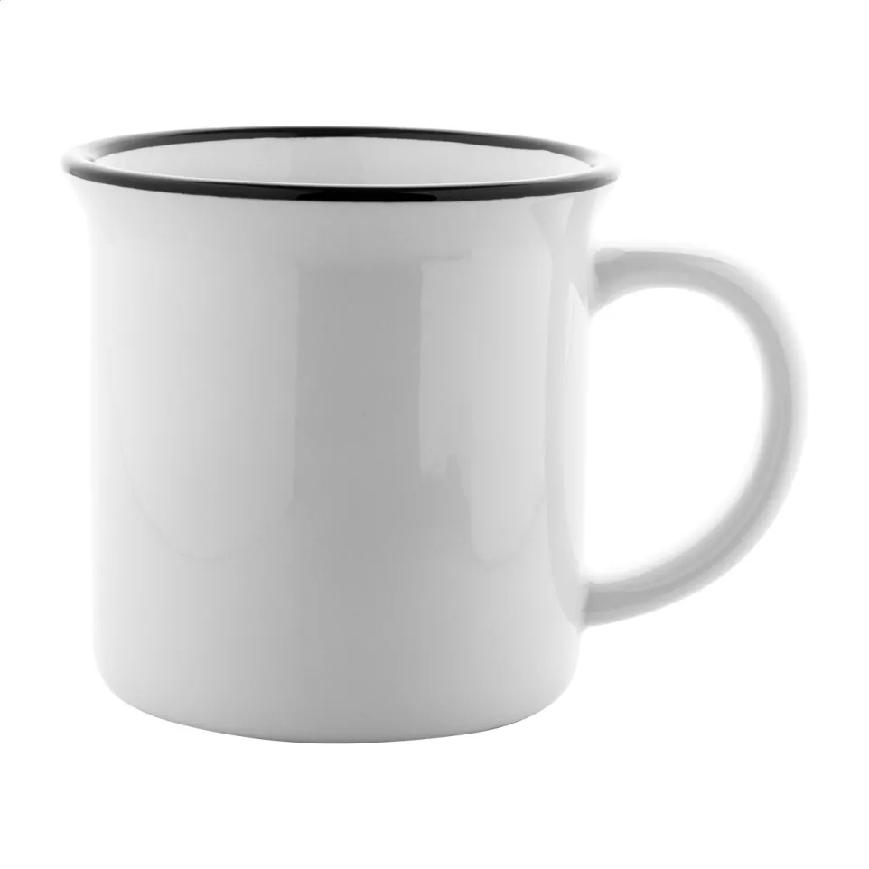 Woodstock Subo noir blanc mug vintage 
