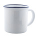 Woodstock Subo bleu blanc mug vintage 