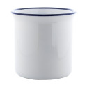 Woodstock Subo blauw wit retro sublimatie mok 
