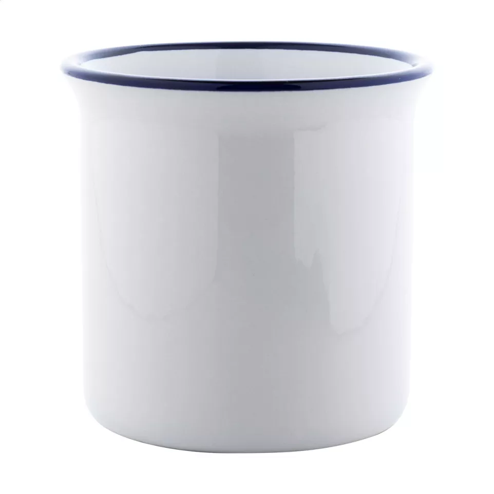 Woodstock Subo bleu blanc mug vintage 