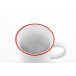 Woodstock Subo rouge blanc mug vintage 
