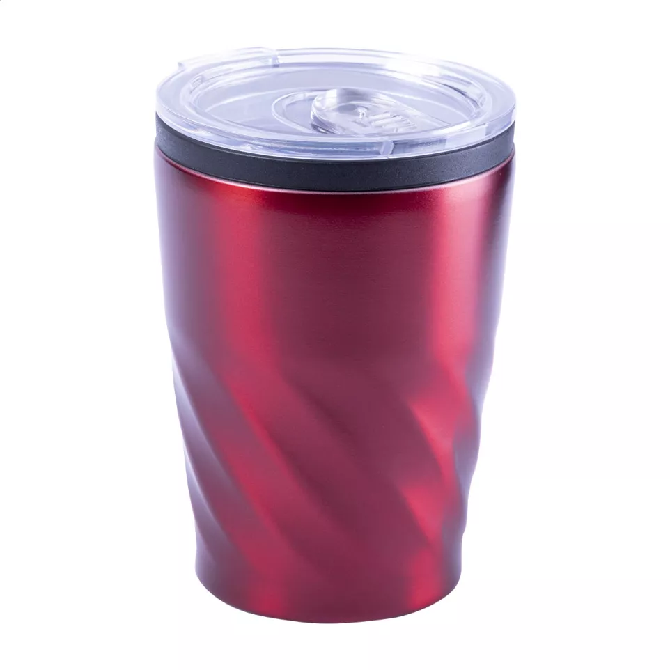 Wapper rood  thermo beker 