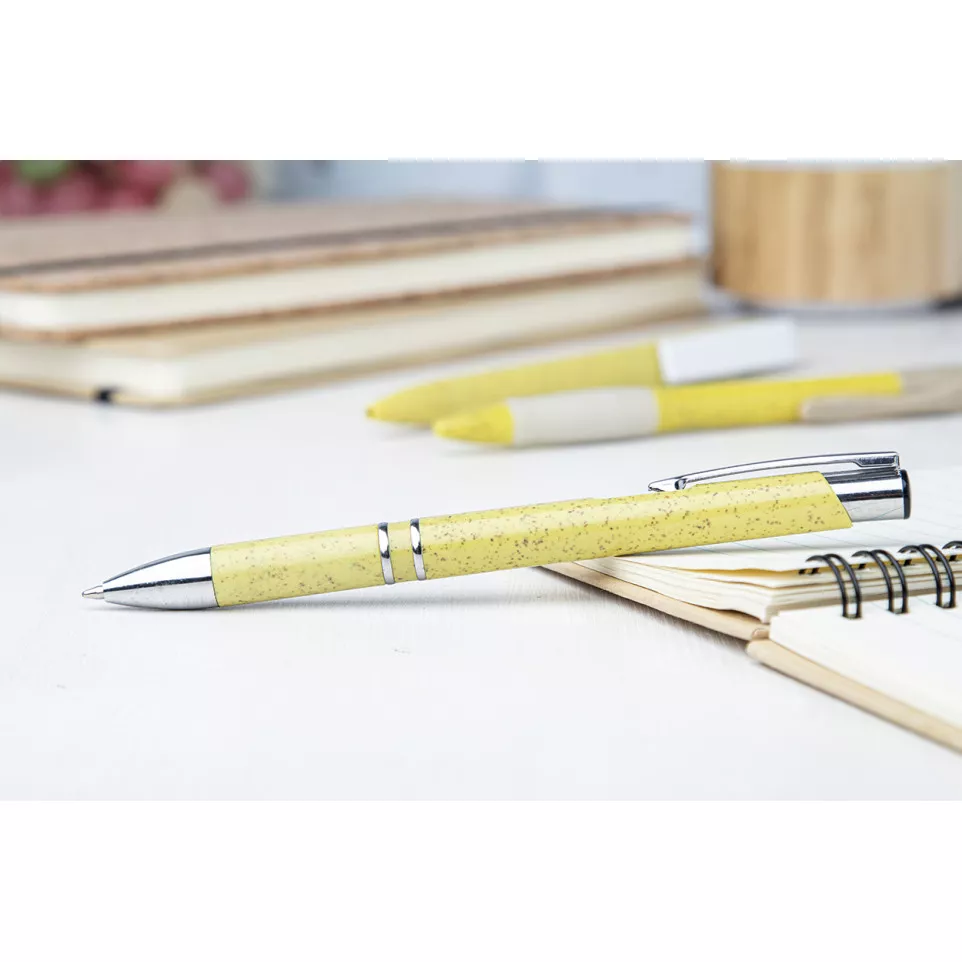 Wennel yellow  ballpoint pen 